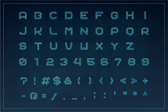 Circuitra Font