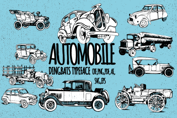 Automobile Font