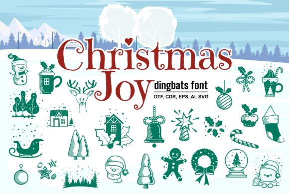 Christmas Joy Font