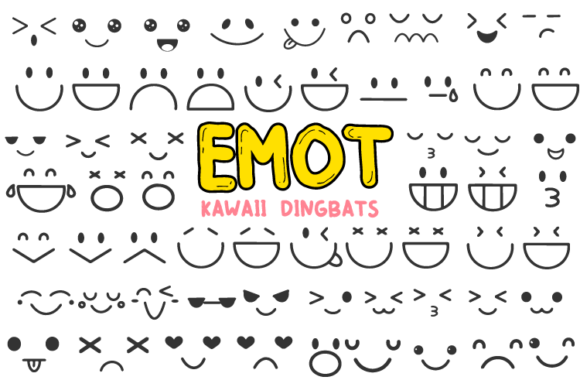 Emot Font