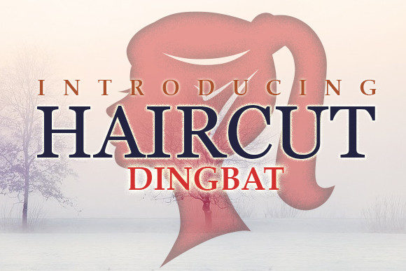 Haircut Font