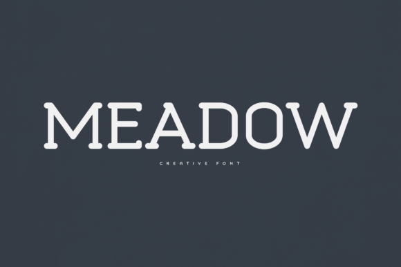 Meadow Font