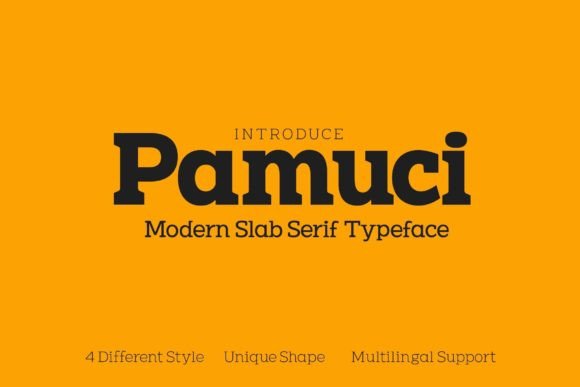 Pamuci Font