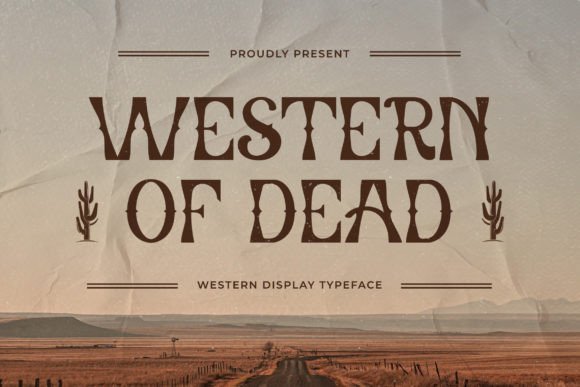 Western of Dead Font