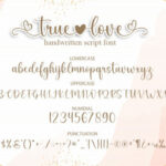 True Love Fonts