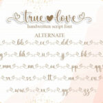 True Love Fonts