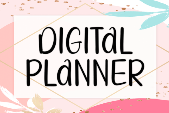 Digital Planner Poster 1