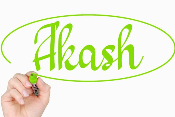 Akash Font Poster 1