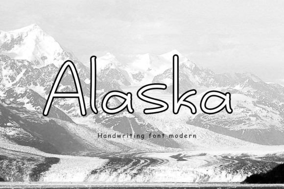 Alaska Font Poster 1