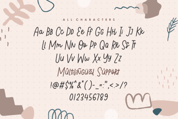 Andra Cookie Font Poster 7