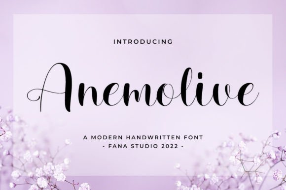 Anemolive Font