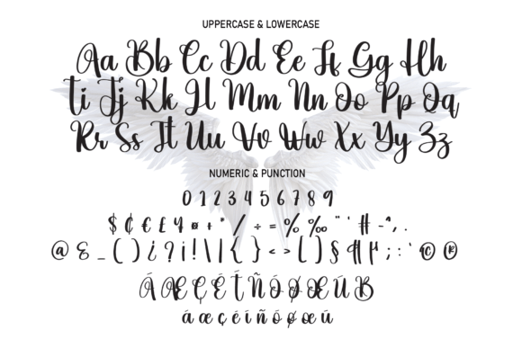 Angeline Font Poster 7