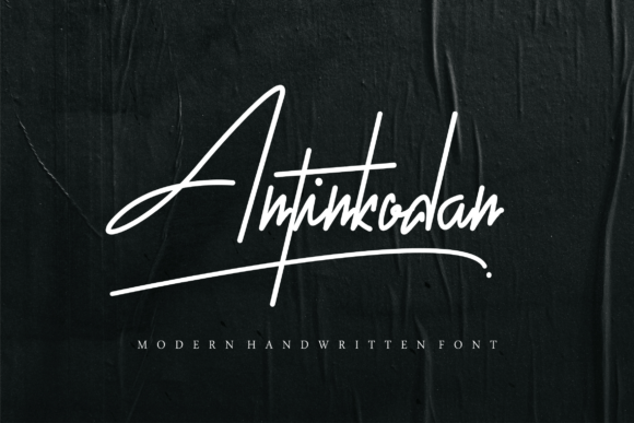 Antinkodan Font Poster 1
