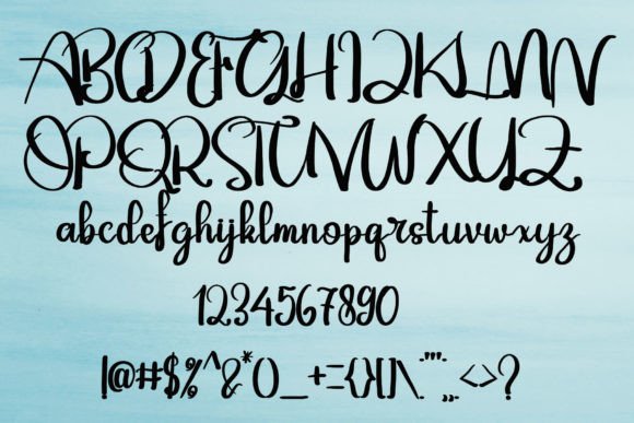 Astagitha Font Poster 6