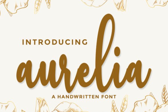 Aurelia Font Poster 1