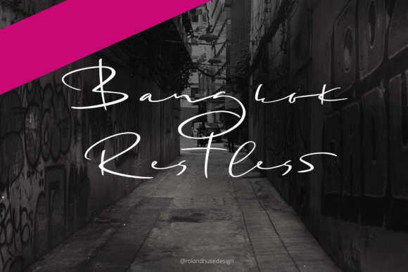 Bangkok Restless Font