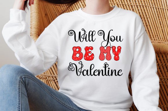 Be My Valentine Font Poster 16