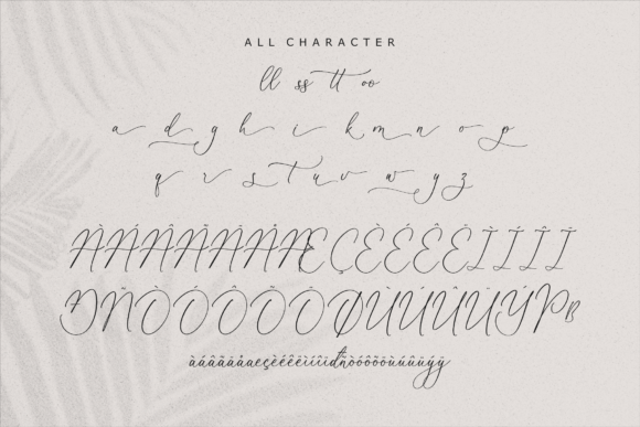 Beatrice Clorophil Font Poster 14