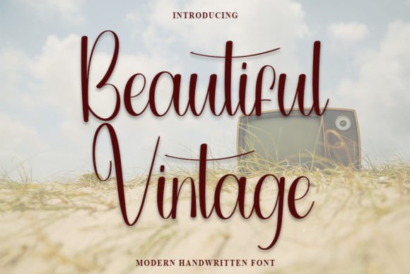 Beautiful Vintage Font