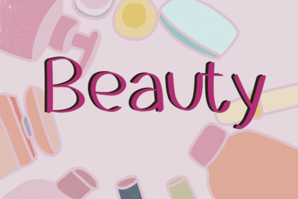 Beauty Font Poster 1