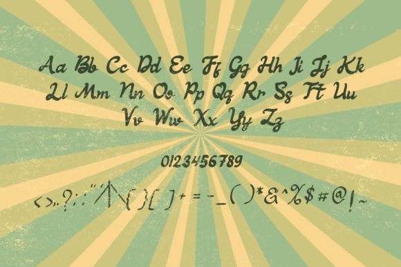 Beiboic Font Poster 2