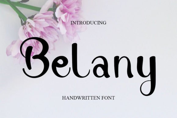 Belany Font Poster 1