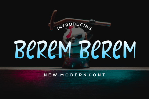 Berem Berem Font Poster 2