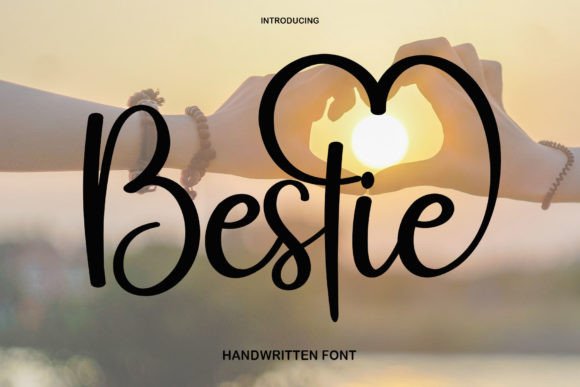 Bestie Font Poster 1