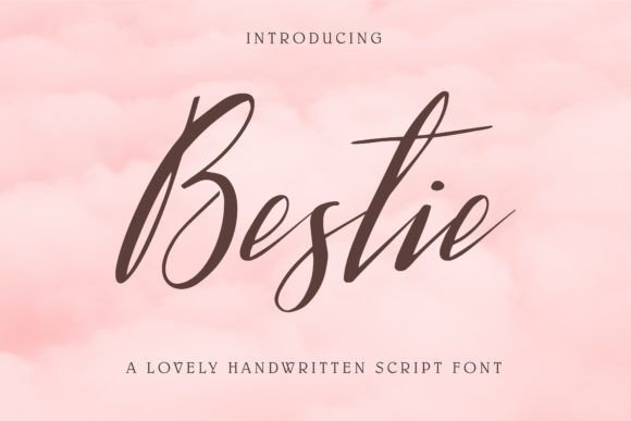 Bestie Font Poster 1