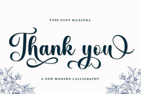 Bilestha Font Poster 8