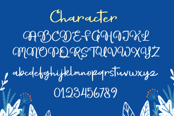 Bright Hearts Font Poster 4