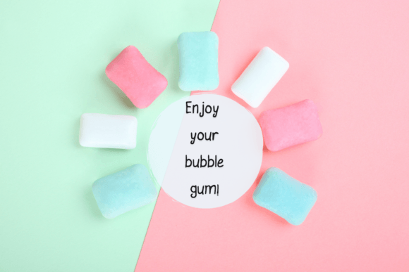 Bubbly Gum Font Poster 3