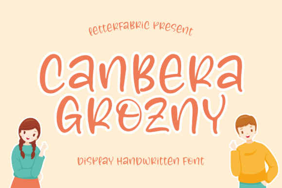 Canbera Grozny Font Poster 1