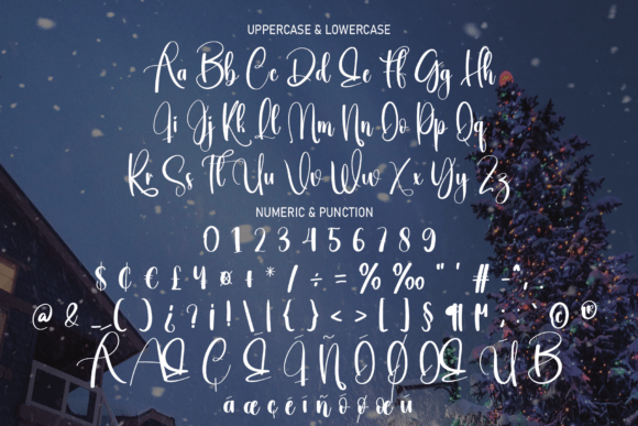 Christmas Font Poster 7