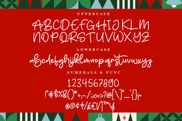 Christmas Font Poster 8