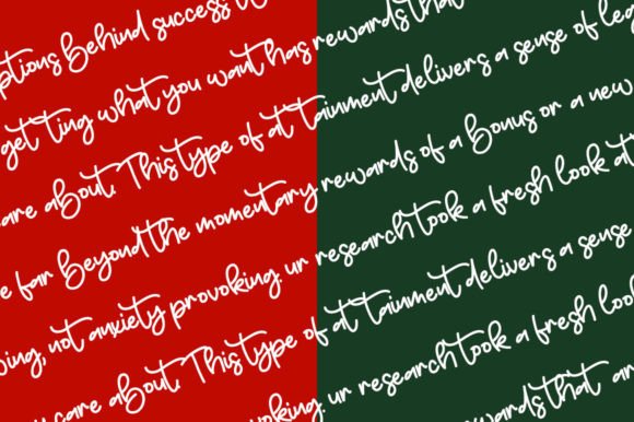 Christmas Font Poster 10