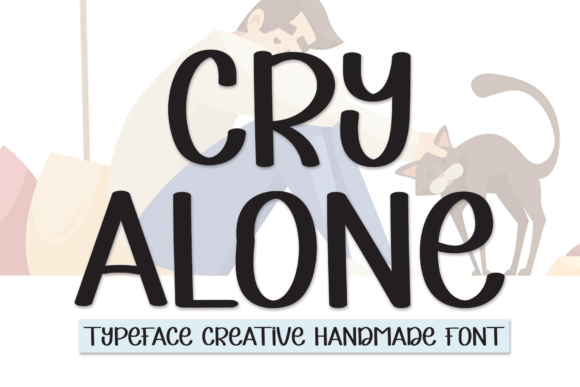 Cry Alone Font