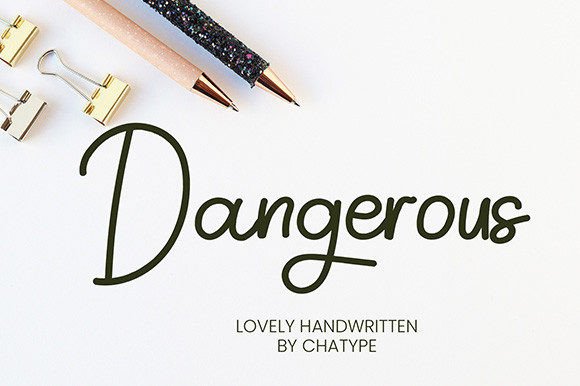 Dangerous Font