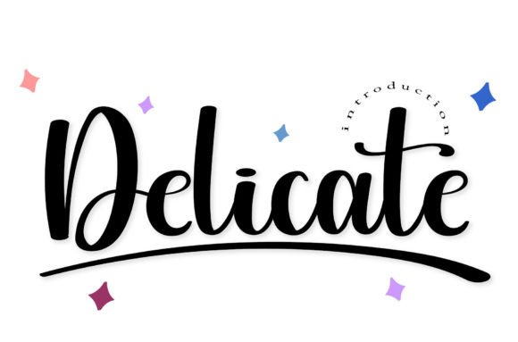 Delicate Font