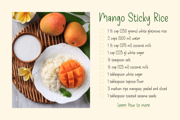 Delicious Mango Font Poster 3