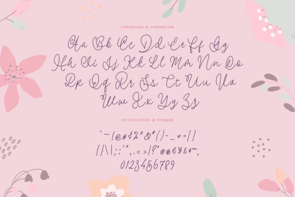 Delila Autumn Font Poster 9