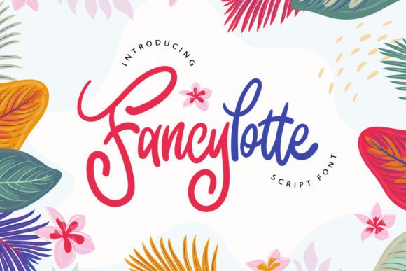 Fancylotte Font Poster 1