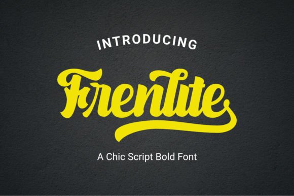 Frenlite Font Poster 1