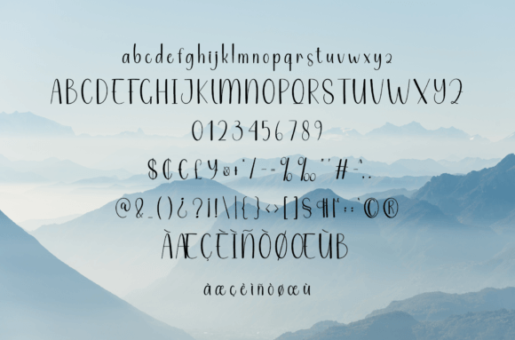 Front House Font Poster 6