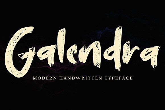 Galendra Font Poster 1