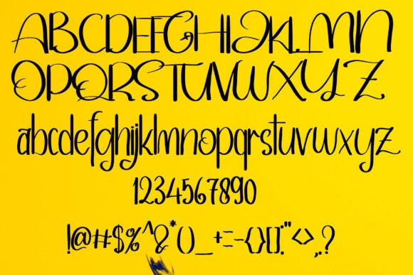 Gosong Font Poster 4