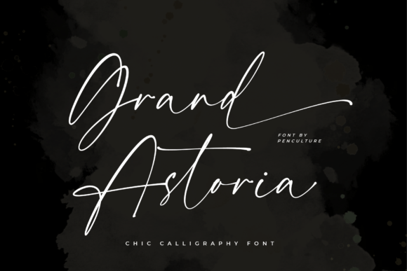 Grand Astoria Font - Font Canyon