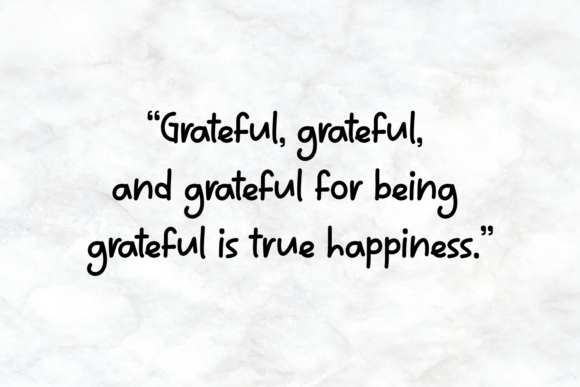 Grateful Happiness Font Poster 3