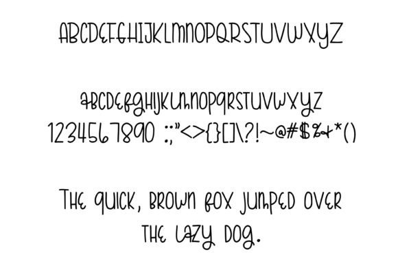 Grumdrops Font Poster 2