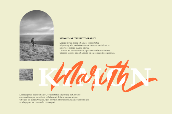 Haruth Font Poster 4